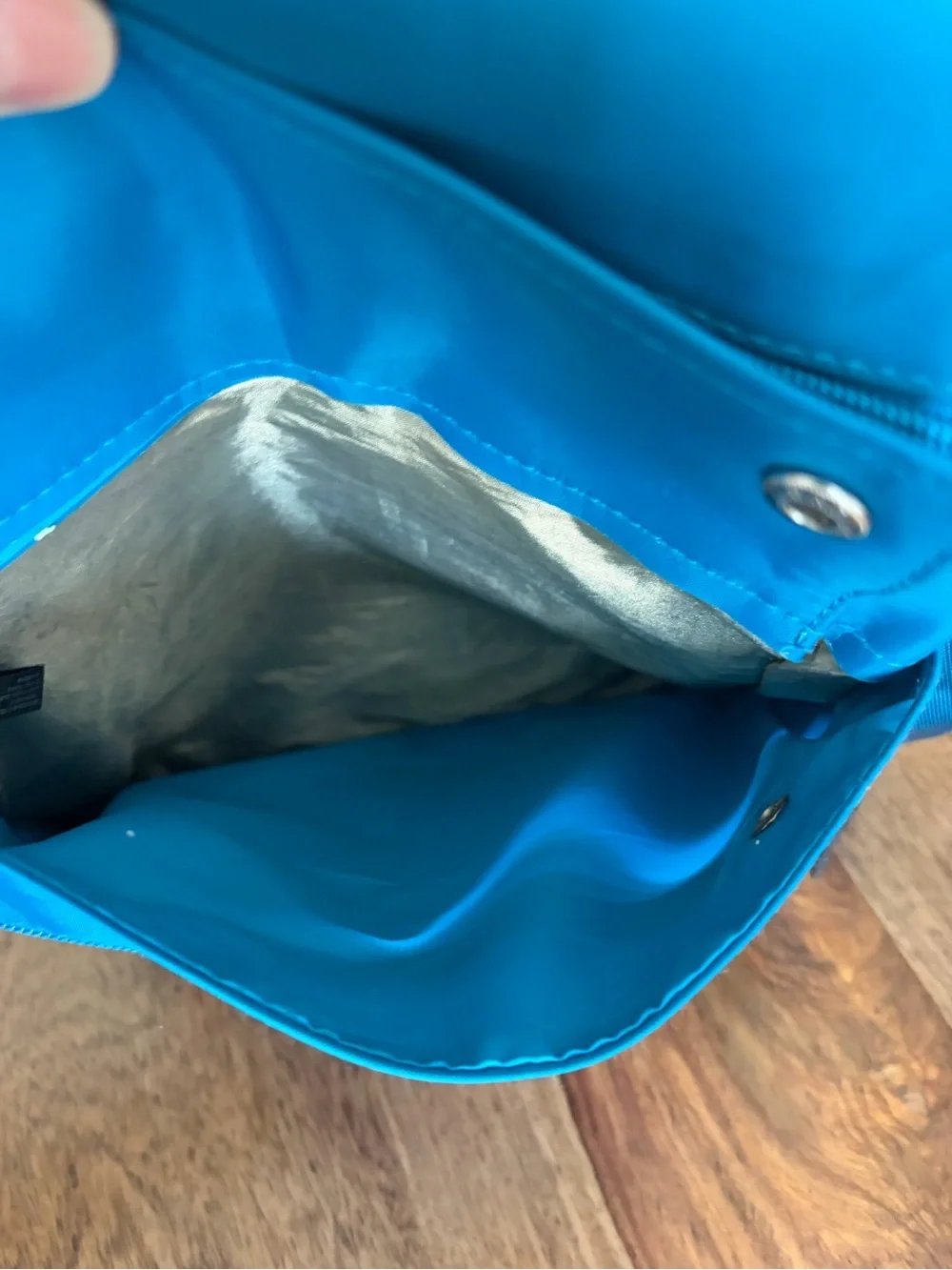 Scansafe Blue Crossbody Nylon Organizer Bag